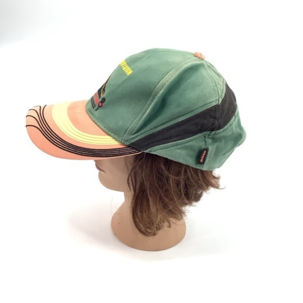 Vintage Railway Railroad KS Division Train Transport Hat BNSF Baseball Cap - Picture 3 of 8